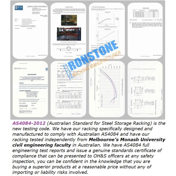 American RMI Certificated Heavy Duty Warehouse Pallet Rack