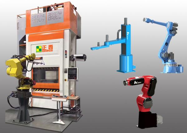 Quality PLC Control Industrial Robotic Arm Hydraulic Press Machine With Robotic Systems for sale