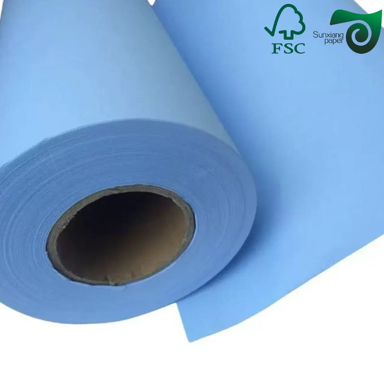 FSC Blue Digital Engineering Drawing Paper 80gsm 20'' 24'' 50 Yards 2 Inch Core