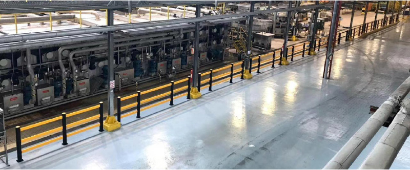 LA Safety Barrier Warehouse flexible anti-collision system FS-2023A