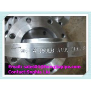 Buy cheap 4'' 150LB Slip-on RF FLANGES product