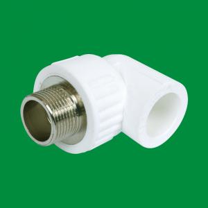 Buy cheap Manufacturer Custom Wholesale PPR Double Connection Elbow PPR Fittings product