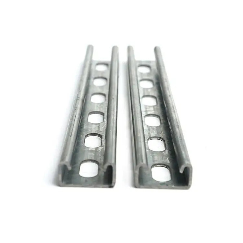41x41 Slotted Aluminium Unistrut Channel Steel Sections Flexible Framework