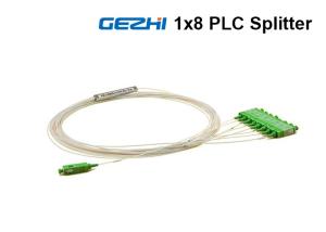 Buy cheap 1x8 Blockless Fiber PLC Splitter product