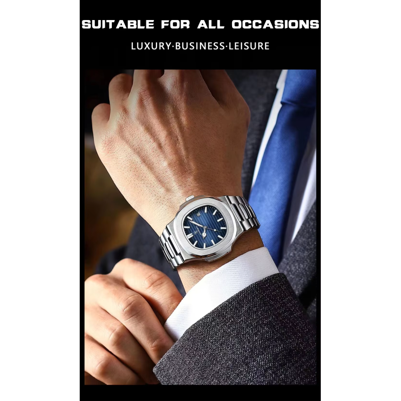 SHX Nautilus-style Quartz Watch