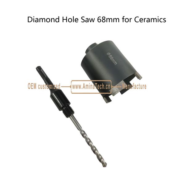 Diamond Hole Saw 68mm for Ceramics,Power Tools