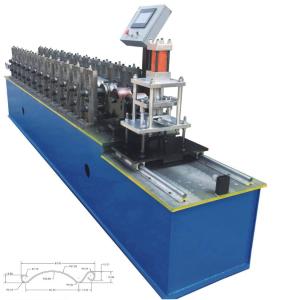China 3 Phases Shutter Roll Forming Machine For Flat And Curved Slats on sale