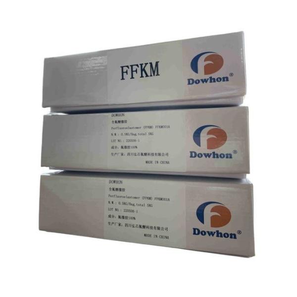 Excellent Low Temperature Flexibility FFKM Compound Chemical Oil Resistance