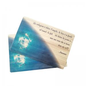 Buy cheap Customized Wooden Moso Bamboo Post Card For Gifts product