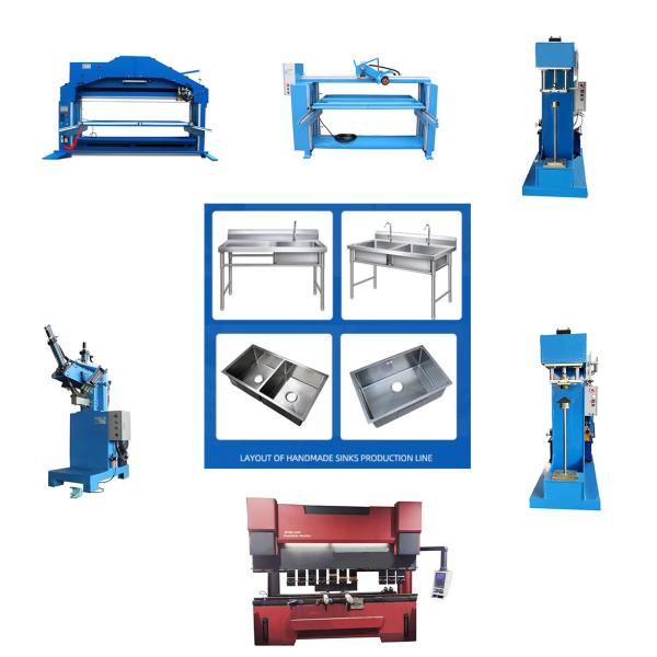 Ennaide One Time Press Sink Four R Corner Correction Machine 3.5kw Hydraulic Power