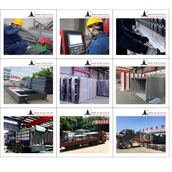 ISO9001 Toughened Glass Floor Standing Light Box