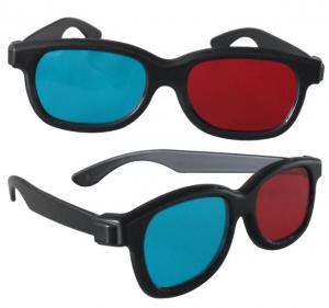 Buy cheap Cheapest Price Blue And Red 3D Glasses For 3D Moive Projector Eye Glasses Home Use product