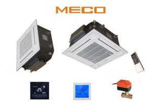Buy cheap 500CFM Hydronic Heating Fan Coil Units , Chilled Water Cassette Unit 850x850mm Panel product