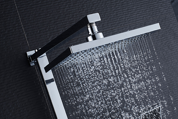 Brass Bathroom Square Shower Set , Thermostatic Shower Systems ROVATE