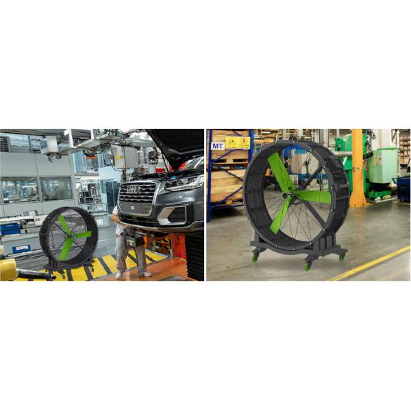 Large Industrial Fans For Workshop Large HVLS Fans With Anti-Collision Blades