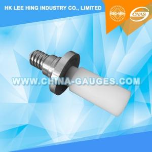 Buy cheap IEC60061-3: 7006-30A-1 Plug Gauge for Lampholder E14 with Candle Shaped Shaft for Candle Lamps for Testing Contact Makin product