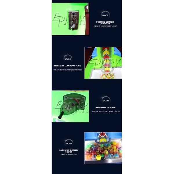 Fiberglass And Plastic Kiddie Gift Game Machine For 6-14 Years Old