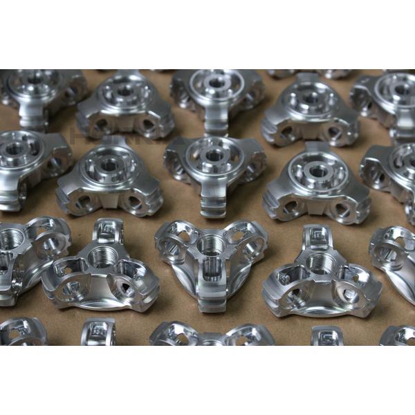 0.01mm Tolerance CNC Aluminum Parts CNC Turning Machining ISO9001 Certified