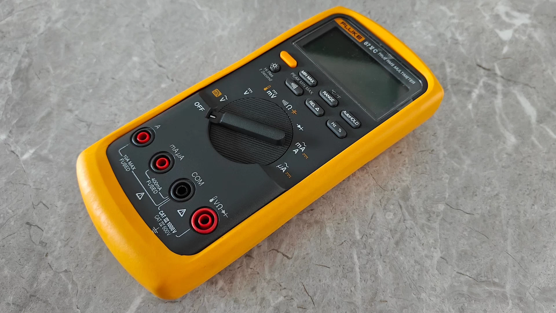 True-RMS Fluke 87V Multifunction Tester 1000V 10A 6000/19999 Count CAT IV 600V CAT III 1000V