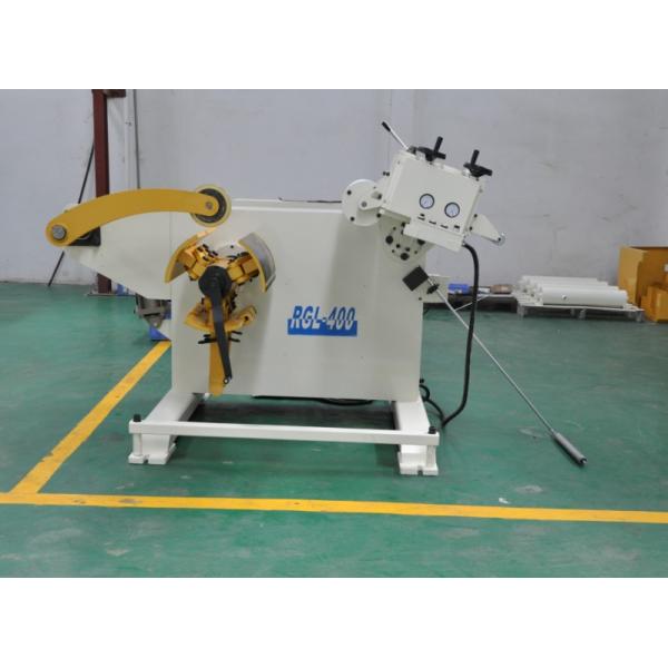 Automatic Decoiling And Hydraulic Straightening Machine With Power Press