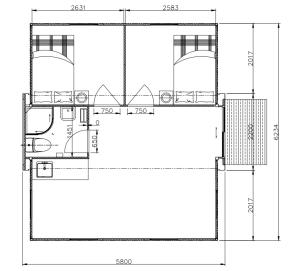 Buy cheap 20ft Expanding Container Homes , Tiny Modular Expandable Homes With Bathroom product