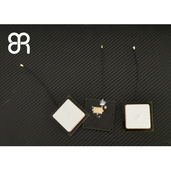 White Color UHF Small RFID Antenna 902-928MHz For RFID Handheld Reader Gain >2dBic