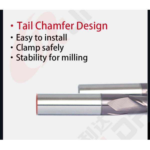 1/2" 1/4" 1/8 Inch Carbide Ball Nose End Mill For 304 Stainless 4mm