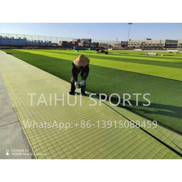 Custom Shockpad Artificial Grass Underlay For Children Safety Layer CFH Tested