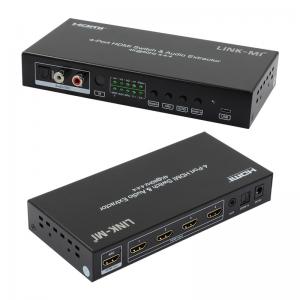 China 256mA 4X1 HDMI Switcher Box 2.0 Switch YUV4:4:4 18Gbps Support ARC CEC HDR on sale