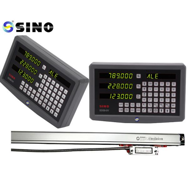 TTL Glass Scale Ruler With 5um 3 Axis Digital Readout DRO SDS6-3V 5micron Linear Encoder