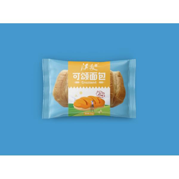 Foods Bread Horizontal Flow Pack Machine Servo Motor Horizontal Pillow Packing Machine