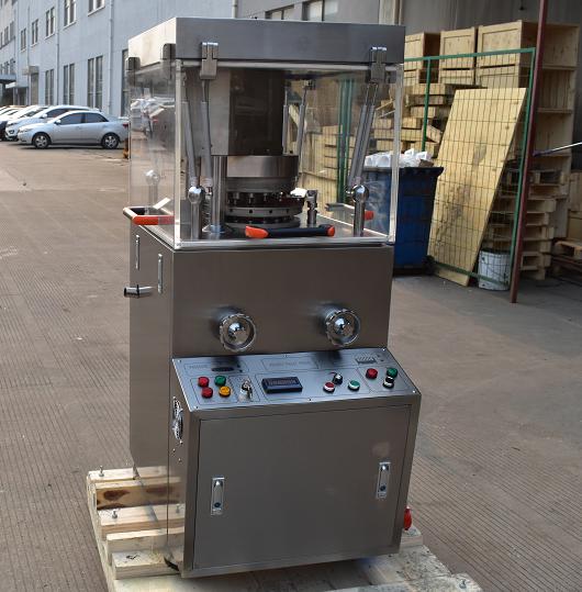 Pharmaceutical Pill Making Automatic Tablet Press Machine 1 Year Warranty