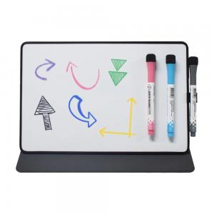 China Desktop Magnetic Whiteboard Dry Erase Lapboard Erasable Writing Board With Marker on sale