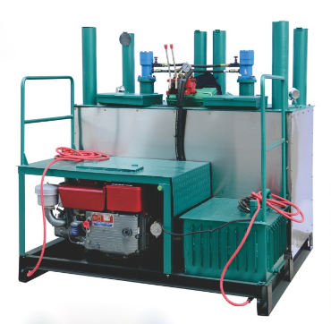 Engine Multifunction Thermoplastic Road Line Painter Marking Machine With 1