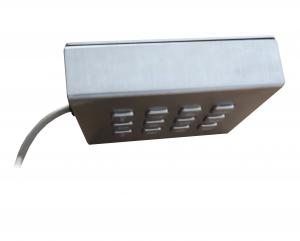 Buy cheap Stand Alone Ip65 Usb Industrial Metal Keypad With 12 Stand-By Backlit Keys product