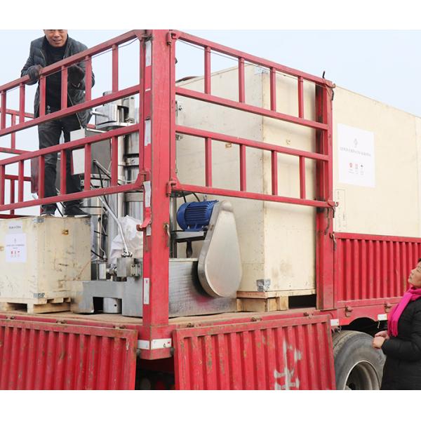Hydraulic oil process machine for sesame walnut oil expeller machine