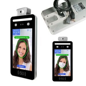 Buy cheap 0.5M Face Recognition Time Clock Terminal Thermal Temperature Measurement product