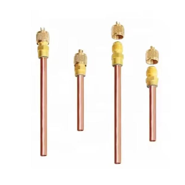 Refrigeration Unit Charging Valves For Standard Color In Refrigeration Systems