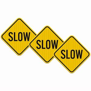 Buy cheap Aluminum Reflective Custom Warning Road Board Caution Safety Traffic Signs product