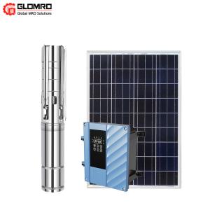 Buy cheap 3hp Borehole Solar Power Submersible Water Pump With Controller product