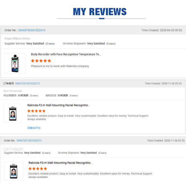 Contactless Face Recognition Temperature Measuring Machine With MTK Board