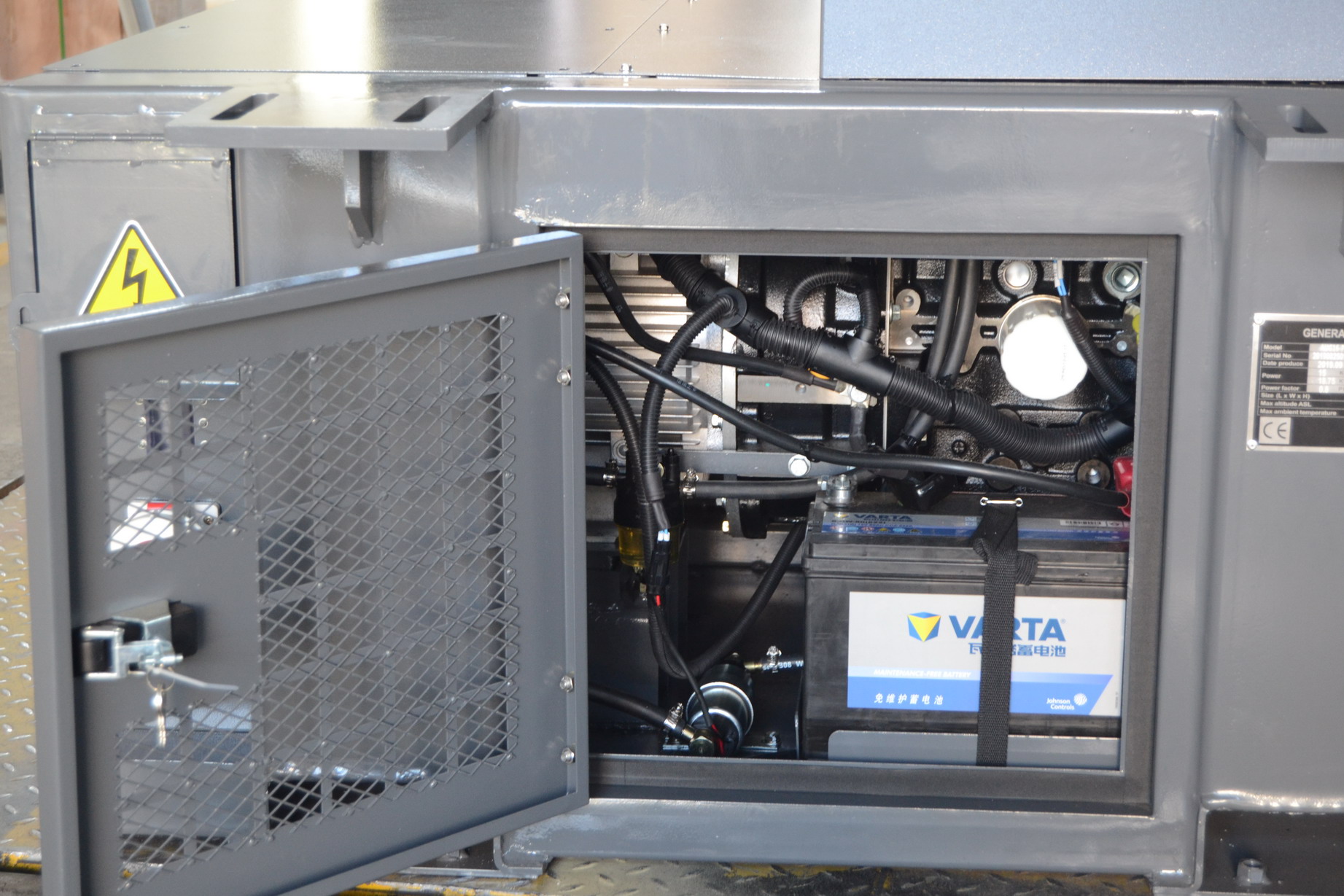 Perkins Kubota Underslung Genset For Reefer Container Genset Clip On RF 4-20