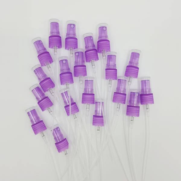 13/410 Closure Perfume Mini Mist Sprayer PP Ribbed Screw On Customized Color