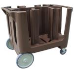 Polyethylene Adjustable Dish Caddy Conveniently Transport Store Plates