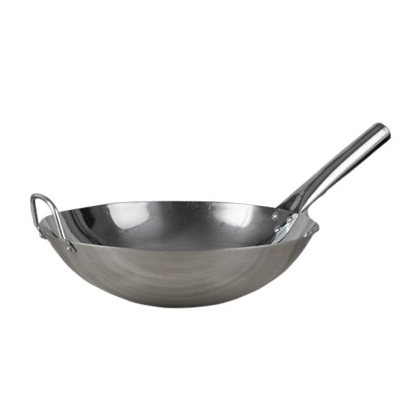 Single Handle Stovetop Frying Pan Non Stick Stainless Steel