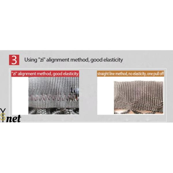 80x30cm Heavy Duty Cargo Tailgate Net Black Truck Tailgate Net Customized