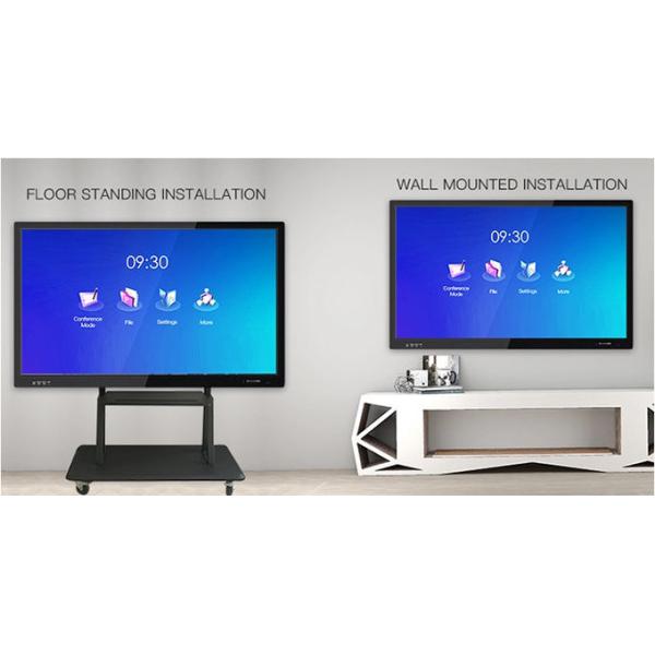 Conference Interactive Whiteboard Digital Touch Panel Android 4K Pen Smart Board