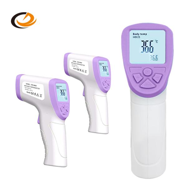 ABS Material Infrared Forehead Thermometer 1 Second Response Time LCD Screen