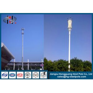 China Customizable Broadcast Transmission Antenna Poles Towers Monopole Tower on sale