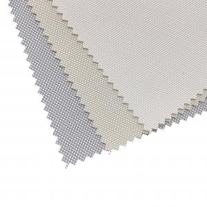 China 3% Openness Factor Sunscreen Roller Blind Fabric Ready Made Horizontal Blind Curtain In Stock on sale